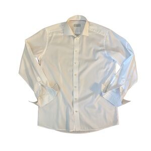 Eton Men's Classic White Cufflink Dress Shirt